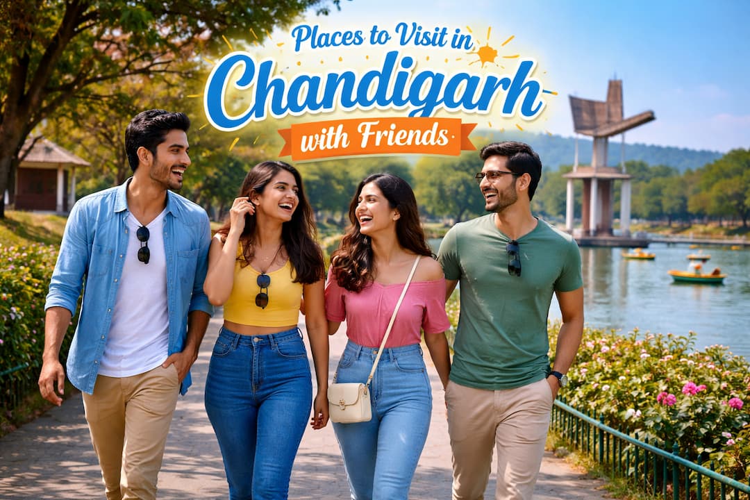 Places to Visit in Chandigarh with Friends