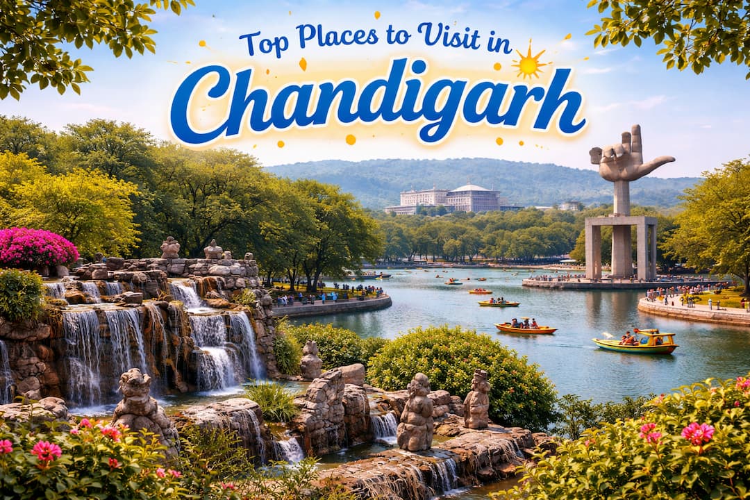 Top Places to Visit in Chandigarh