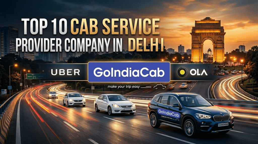 Top 10 Cab Service Provider Company in Delhi